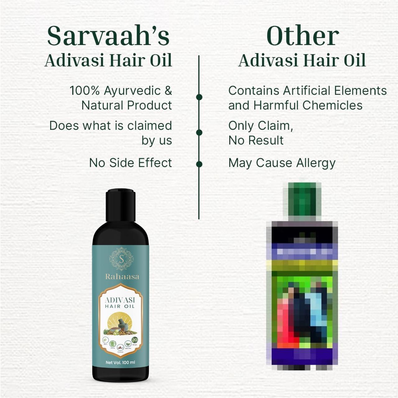 Rahaasa Adivasi Hair Oil 100 ml Pack of 1